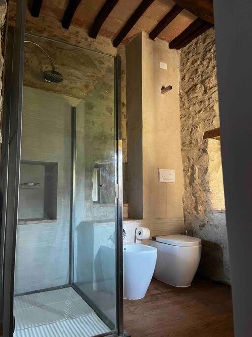 Medieval Tower In Umbria With Swimming Pool Montelagello エクステリア 写真