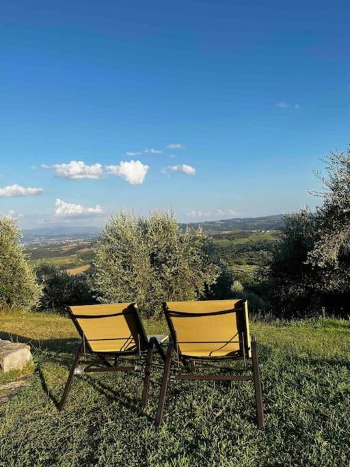 Medieval Tower In Umbria With Swimming Pool Montelagello エクステリア 写真