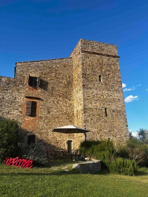 Medieval Tower In Umbria With Swimming Pool Montelagello エクステリア 写真