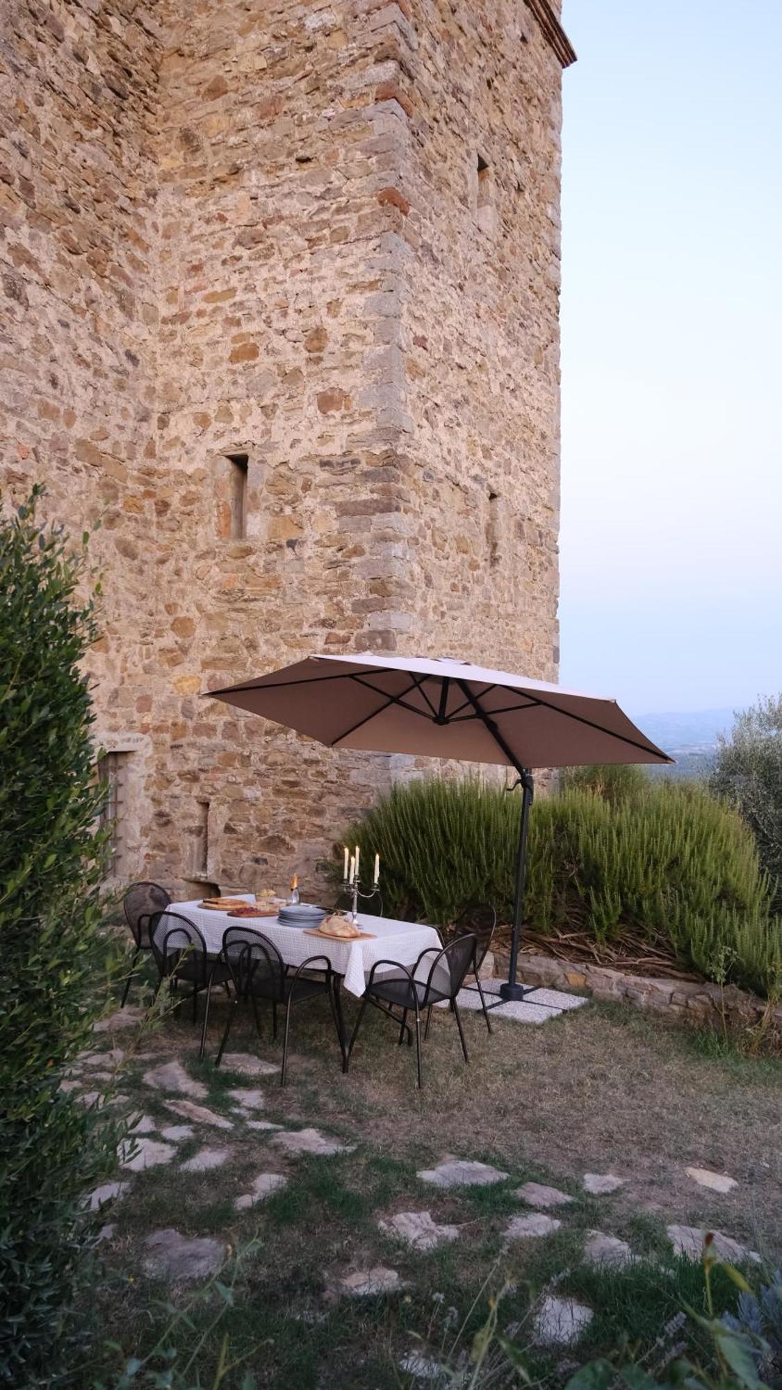 Medieval Tower In Umbria With Swimming Pool Montelagello エクステリア 写真